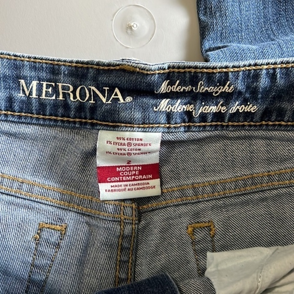 💥 MERONA JEANS SIZE 2 - Picture 3 of 7